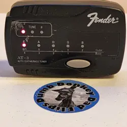 FENDER AT-3 AUTO GUITAR / BASS TUNER TESTED AND VERIFIED