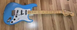 FENDER MIJ LIMITED INTERNATIONAL COLOR STRATOCASTER GUITAR 2023 - MAUI BLUE