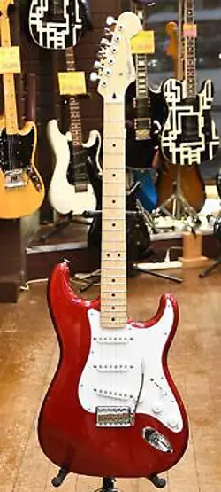 FENDER JAPAN ST-STD STRATOCASTER ELECTRIC GUITAR MUSICAL INSTRUMENT USED JAPAN