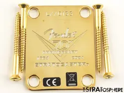 USA FENDER CUSTOM SHOP 70TH ANNIE 54 STRATOCASTER, GOLD NOS NECK PLATE, STRAT,