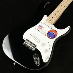 FENDER USA ERIC CLAPTON STRATOCASTER BLACK AMERICAN ARTIST SERIES S/N US24027375