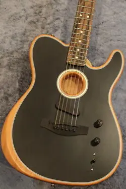 FENDER AMERICAN ACOUSTASONIC TELECASTER BLACK #US215006A 2.34KG