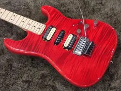 ELECTRIC GUITAR FENDER MICHIYA HARUHATA STRATOCASTER TRANS PINK S/N JD20016205