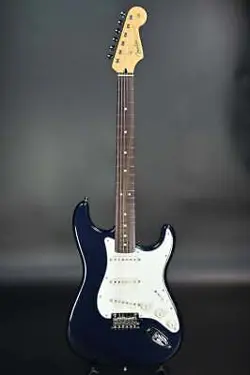 FENDER MADE IN JAPAN FSR COLLECTION HYBRID II STRATOCASTER ROSEWOOD GUN METAL