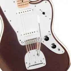 SQUIER BY FENDER AFFINITY JAGUAR MYSTIC METALLIC BROWN