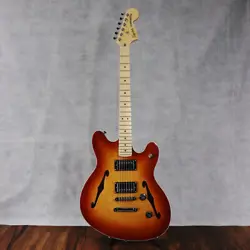 SQUIER BY FENDER AFFINITY SERIES STARCASTER DELUXE MAPLE FINGERBOARD SIENNA