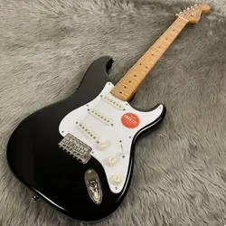 SQUIER BY FENDER CLASSIC VIBE 50S STRATOCASTER MAPLE FINGERBOARD BLACK