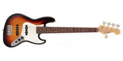NEW FENDER MADE IN JAPAN HYBRID II JAZZ BASS V ROSEWOOD 3-COLOR SUNBURST GUITAR
