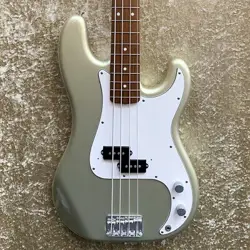 ELECTRIC BASS GUITAR FENDER JAPAN  PRECISION BASS PB62-53 SILVER BASSWOOD USED