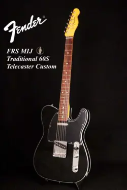 FENDER ELECTRIC GUITAR FSR MIJ TRADITIONAL 60S TELECASTER CUSTOM BLACK [GJ0042E]