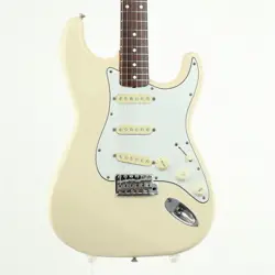 ELECTRIC GUITAR SQUIER BY FENDER JV SERIAL SST 30 VINTAGE WHITE JV83099 USED
