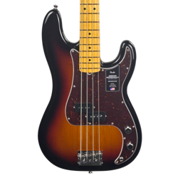 FENDER AMERICAN PROFESSIONAL II PRECISION BASS, MAPLE FINGERBOARD, 3-COLOR
