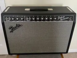 FENDER '65 DELUXE REVERB 1X12 22-WATT TUBE COMBO AMP GUITAR AMPLIFIER