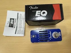 FENDER MICRO EQ EQUALIZER FOR ELECTRIC GUITAR - USED WITH ORIGINAL BOX