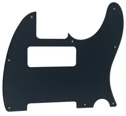 ACRYLIC BLACK PICKGUARD GUITAR PARTS FOR FENDER ESQUIRE TELECASTER 8-HOLE P90