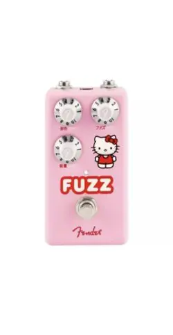 HELLO KITTY X FENDER PINK FUZZ PEDAL