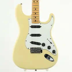 USED FENDER USA 1980S STRATOCASTER WHITE S973953 ELECTRIC GUITAR