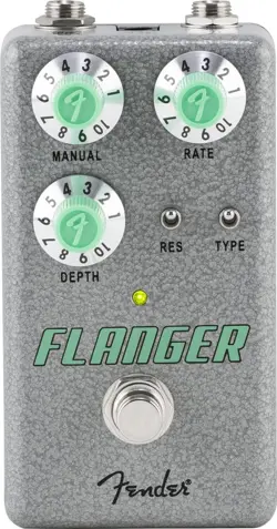 OPEN BOX FENDER HAMMERTONE FLANGER GUITAR EFFECTS PEDAL NEW