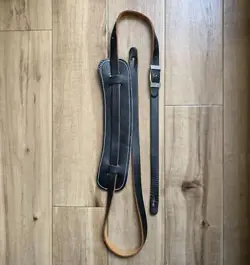 FENDER LEATHER GUITAR STRAP FROM JAPAN  134CM