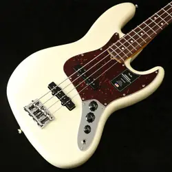 FENDER  AMERICAN PROFESSIONAL II JAZZ BASS ROSEWOOD OLYMPIC WHITE S/N US23110825