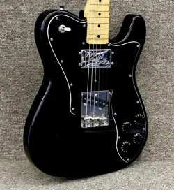 FENDER TC72 BLK USED ASH BODY MAPLE NECK MAPLE FINGERBOARD BLACK W/SOFT CASE