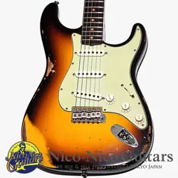 FENDER CUSTOM SHOP 2022 1960 STRATOCASTER HEAVY RELIC SUNBURST