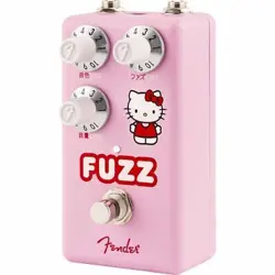 FENDER HELLO KITTY COLLECTION FUZZ PINK GUITAR EFFECT PEDAL NEW JAPAN