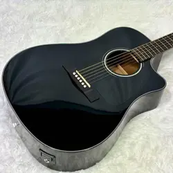 FENDER CD-60CE ACOUSTIC GUITAR ELEACO BLACK FROM JAPAN M1201