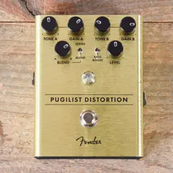 FENDER PUGILIST DISTORTION GUITAR PEDAL_ NO POWER CABLE