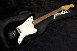 FENDER JAPAN JM66 BLACK USED ELECTRIC GUITAR