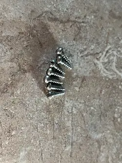 1951 1952 FENDER TUNER TUNING PEGS SCREWS SET FLAT HEAD ESQUIRE TELECASTER