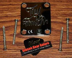 FENDER TONY FRANKLIN SIGNATURE P BASS NECK PLATE CHROME GUITAR PARTS PRECISION