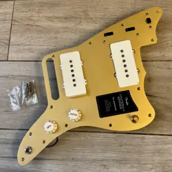 2024 FENDER VINTERA II 50S JAZZMASTER LOADED PICKGUARD GOLD ANODIZED ALUMINUM 62