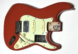 FENDER PLAYER PLUS SERIES STRATOCASTER HSS STRAT LOADED BODY, FIESTA RED