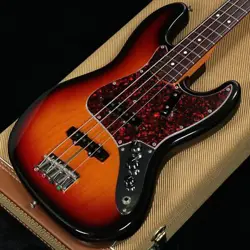 FENDER AMERICAN VINTAGE 62 JAZZ BASS 3-TONE SUNBURST USED ELECTRIC BASS