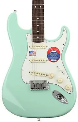 FENDER JEFF BECK STRATOCASTER - SURF GREEN WITH ROSEWOOD FINGERBOARD