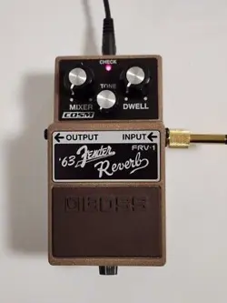 BOSS '63 FENDER REVERB FRV-1 GUITAR EFFECTS PEDAL