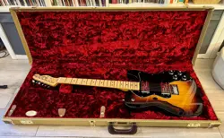 2011 FENDER CLASSIC PLAYER TELECASTER THINLINE DELUXE ASH UPGRADES CUNIFE TELE