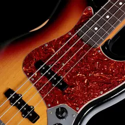 FENDER AMERICAN VINTAGE 62 JAZZ BASS 3-COLOR SUNBURST USED ELECTRIC BASS