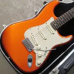 FENDER AMERICAN DELUXE STRATOCASTER -CANDY TANGERINE-3.89KG2002