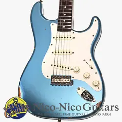 FENDER CUSTOM SHOP 2022 1959 STRATOCASTER RELIC FADED AGED LAKE PLACID BLUE