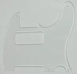 FITS FENDER ESQUIRE 5 HOLE TELECASTER P90 GUITAR PICKGUARD,CLEAR TRANSPARENT