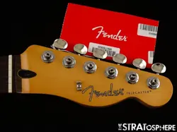 FENDER PLAYER II TELECASTER TELE NECK   TUNERS ROLLED EDGES, 