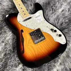 ELECTRIC GUITAR FENDER JAPAN HERITAGE 60S TELECASTER THINLINE 3-COLOR SUNBURST