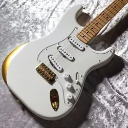 FENDER KEN STRATOCASTER EXPERIMENT #1 ORIGINAL WHITE L'ARC EN CIEL