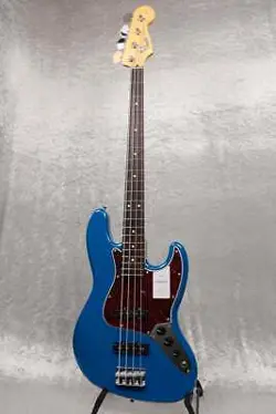 FENDER MIJ HYBRID II JAZZ BASS ROSEWOOD FINGERBOARD FOREST BLUE  FROM JAPAN