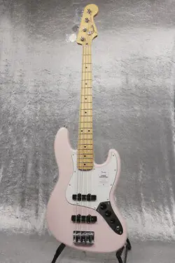 FENDER MADE IN JAPAN JUNIOR COLLECTION JAZZ BASS MAPLE SATIN SHELL PINK JAPAN