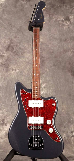 FENDER FSR TRADITIONAL 60S JAZZMASTER CHARCOAL FROST METALLIC MATCHING HEAD