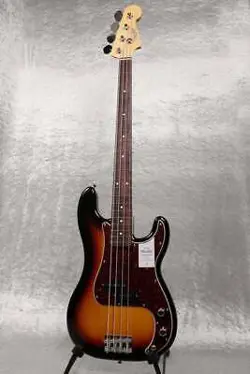 FENDER MADE IN JAPAN TRADITIONAL '60S PRECISION BASS ROSEWOOD 3-COLOR SUNBURST