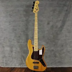 FENDER MIJ HYBRID II JAZZ BASS MAPLE FINGERBOARD VINTAGE NATURAL FROM JAPAN
